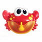 Kids Baby Shower Toys Automatic Crab Bubbler with Music