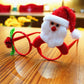 Christmas decorations Santa glasses