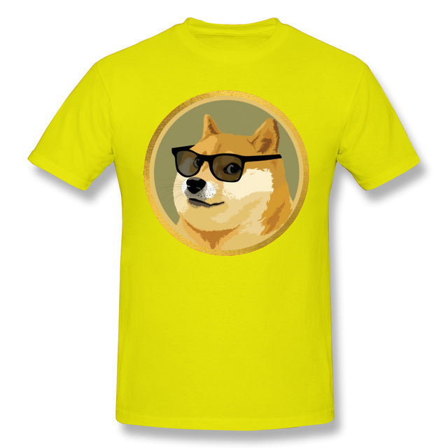 T Shirt Doge Coin Apparel Fashion Shor