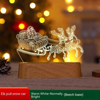 Christmas Decoration 3D Lamp