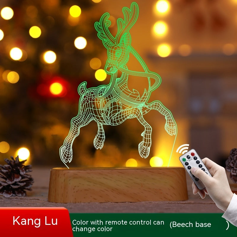 Christmas Decoration 3D Lamp