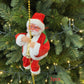 Electric Santa Claus Climbing Ladder